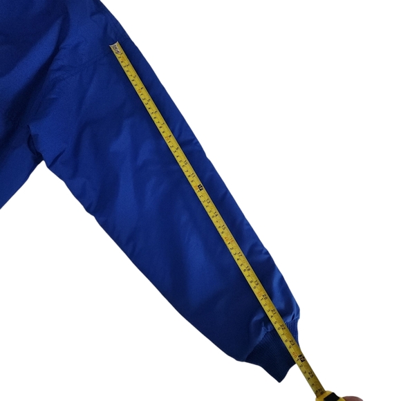 PATAGONIA Vintage Blue Synchilla Fleece-Lined Jacket - size M - Picture 12 of 16